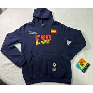 Outerstuff Spain FIFA World Cup‎ 2023 Navy Blue Hoodie ESP Official Licensed L